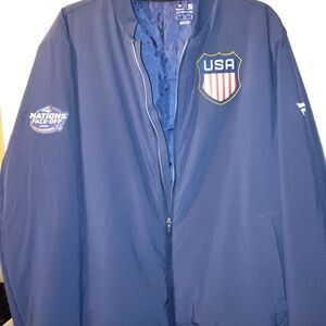 USA Blue Bomber Jacket